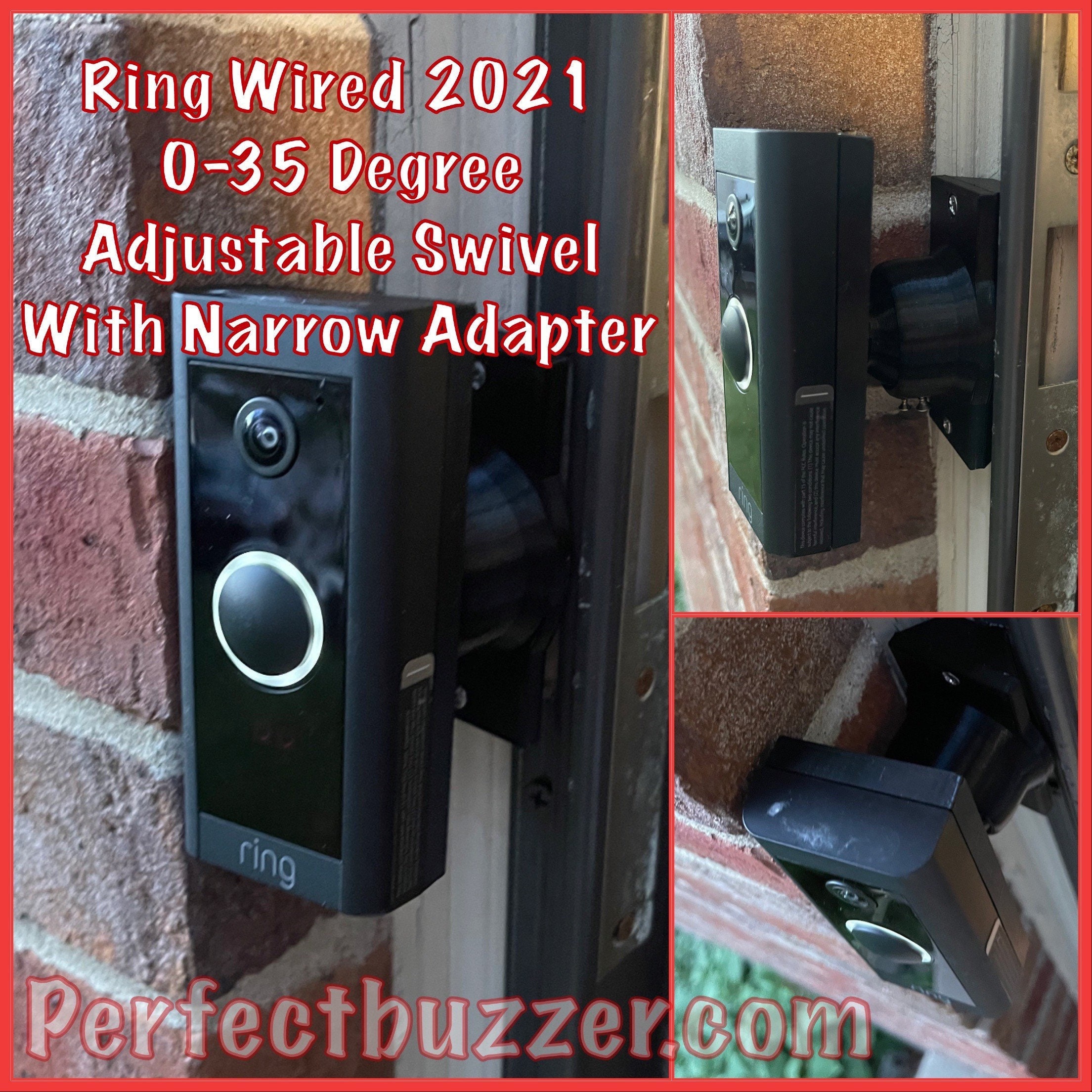 Ring doorbell 90 degree adapter 2025