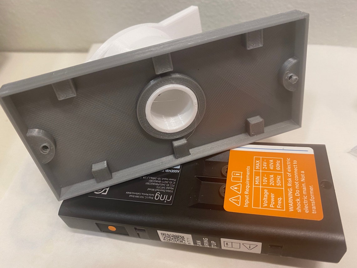 Ring Doorbell Wired 2021 Swivel Mounting Bracket Wedge Etsy