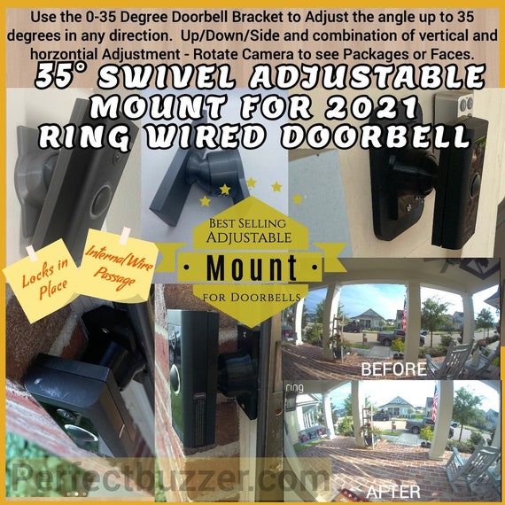 Ring doorbell cheap angle down