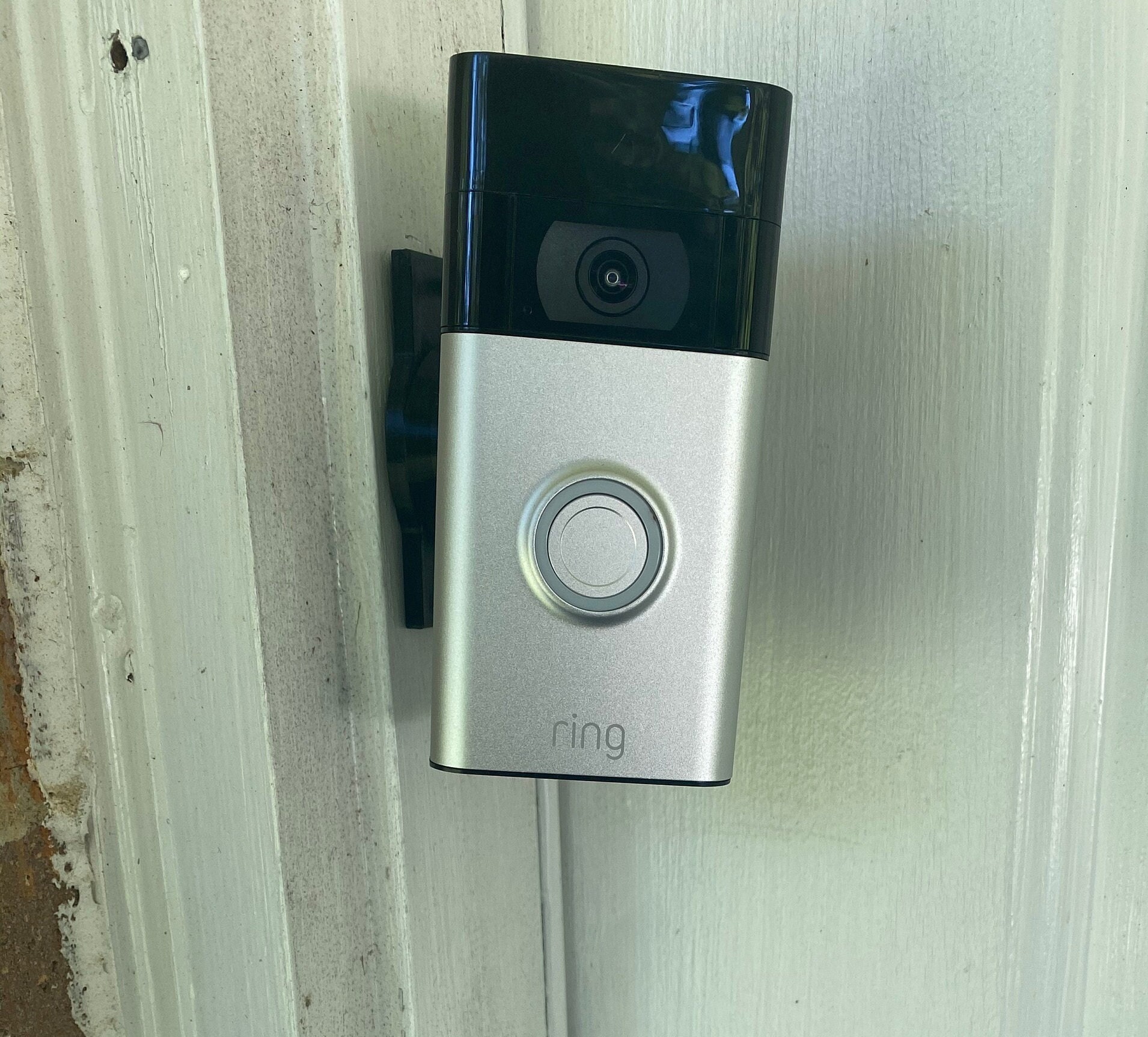 Ring doorbell perpendicular to cheap door