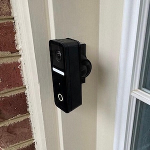 Logitech Circle View Doorbell Adjustable 90 degree Swivel Mount  Tilting Bracket. Can rotate from 15deg to 90deg. Get perfect viewing angle.