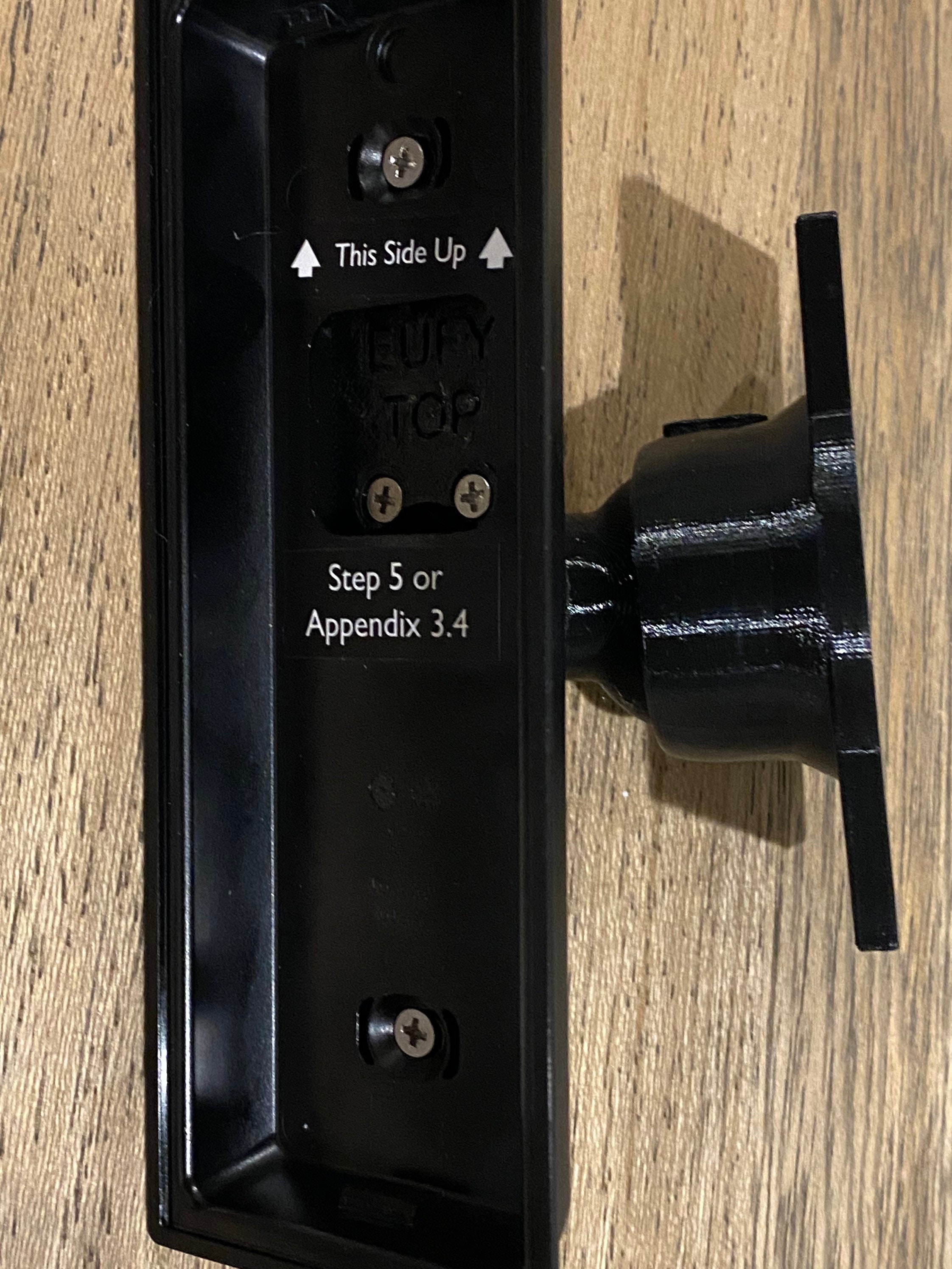 Türklingelhalterung Für Ring Video Doorbell - Verstellbar 15° Links/Rechts - Einfache Montage Ohne Bohren