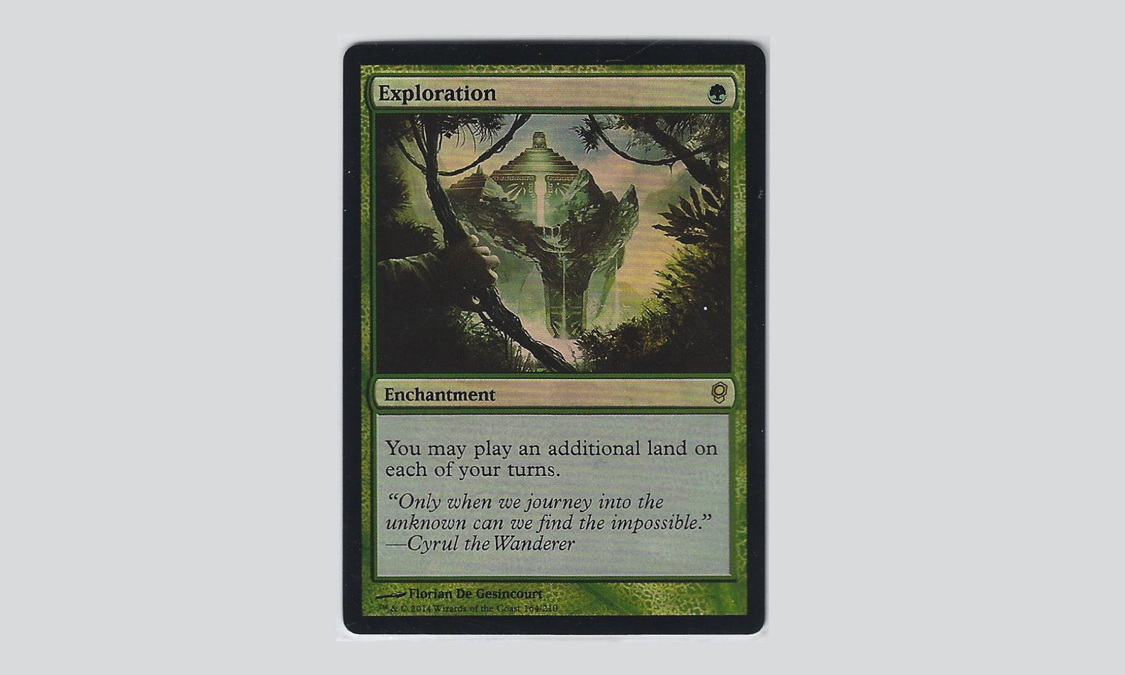 Exploration FOIL trading card Etsy