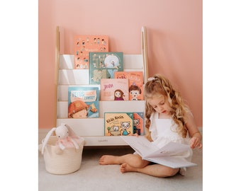 MINI Bibliothèque Montessori et rangement de jouets, meubles pour enfants, cadeau parfait pour bébé