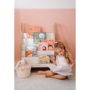 MINI estantería Montessori y almacenamiento de juguetes, muebles para niños, regalo perfecto para bebés imagen 1