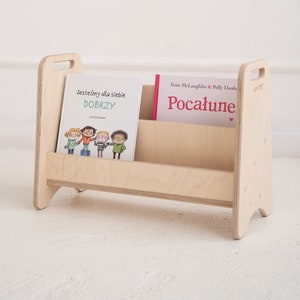 S - Bibliothèque Montessori et rangement de jouets, meubles pour enfants, cadeau parfait pour bébé