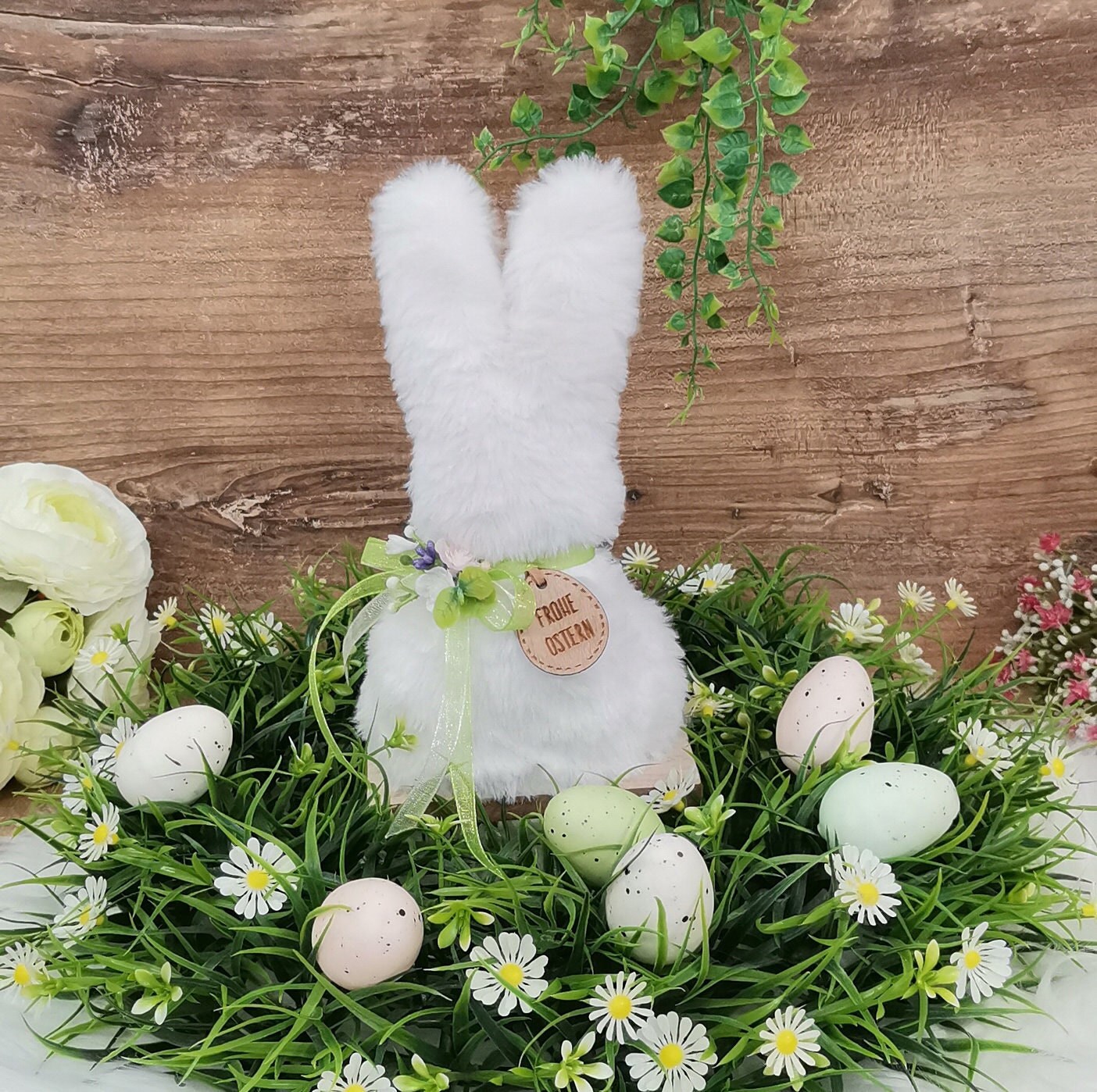 Easter Decoration, Easter Bunnies, White Rabbits, Easter, Spring ...