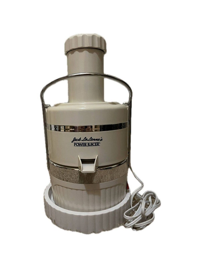 Jack Lalanne's Power Juicer Model JLS88 Pulp Extractor Etsy