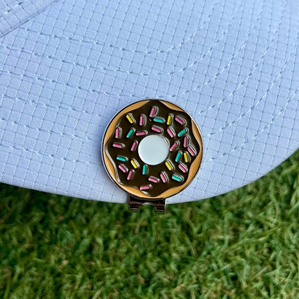 Funky Golf Ball Marker Donut Golf Token | Sport | Birthday Gift | Dad Present | Golfer | Gift | Golf Ball