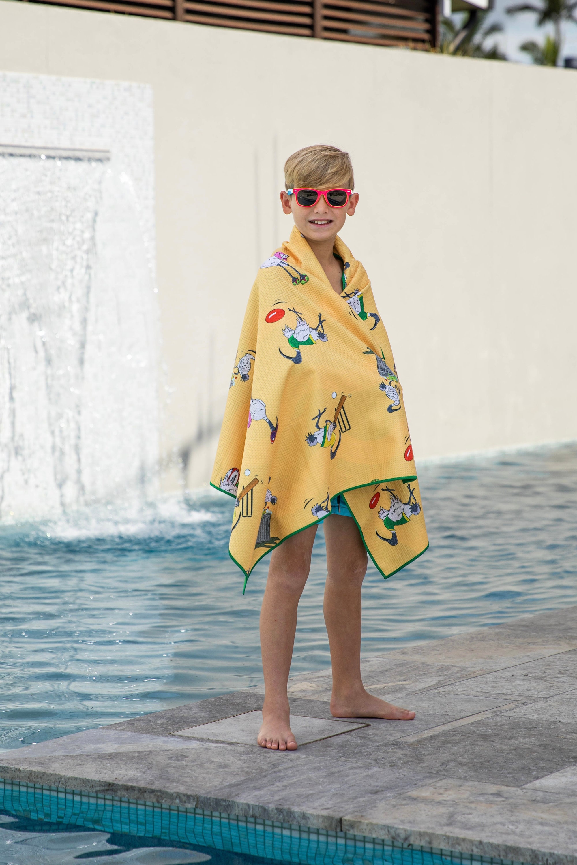 Athletic Bin Chickens Kids Beach Towel Cute Kid Beach Towel Workout