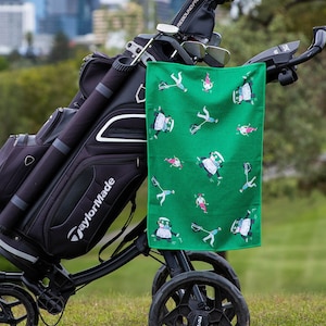Divertente asciugamano da golf arrabbiato / regalo per golfisti, regalo di compleanno, regalo di Natale, regalo per papà per la festa del papà, regali per uomini, regalo da golf per donne