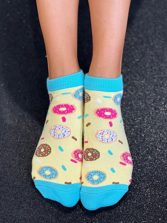 Grip Socks Donut Socks Yoga Pilates Sports Socks Non-slip Socks