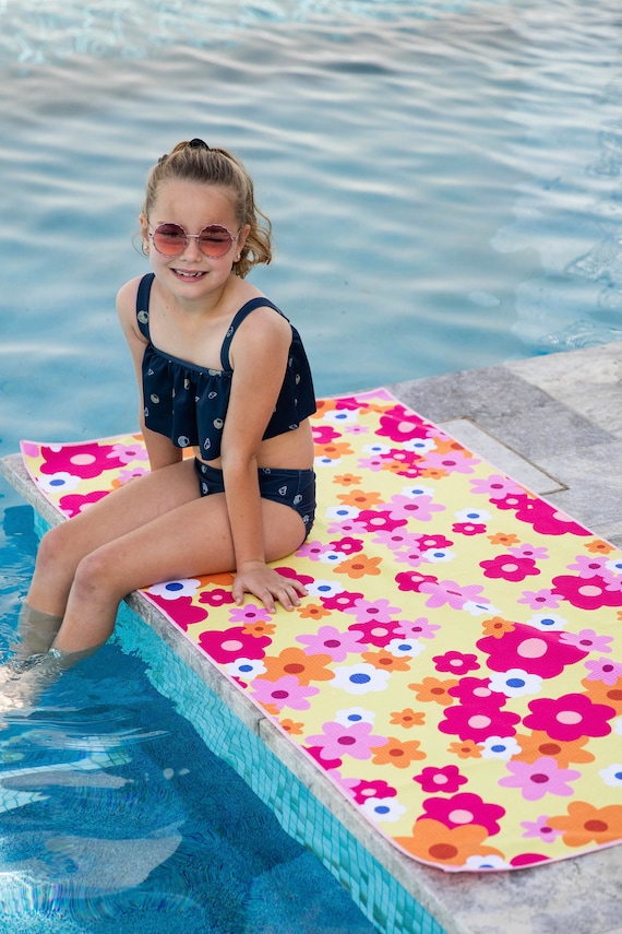 Girls swimming towel deals