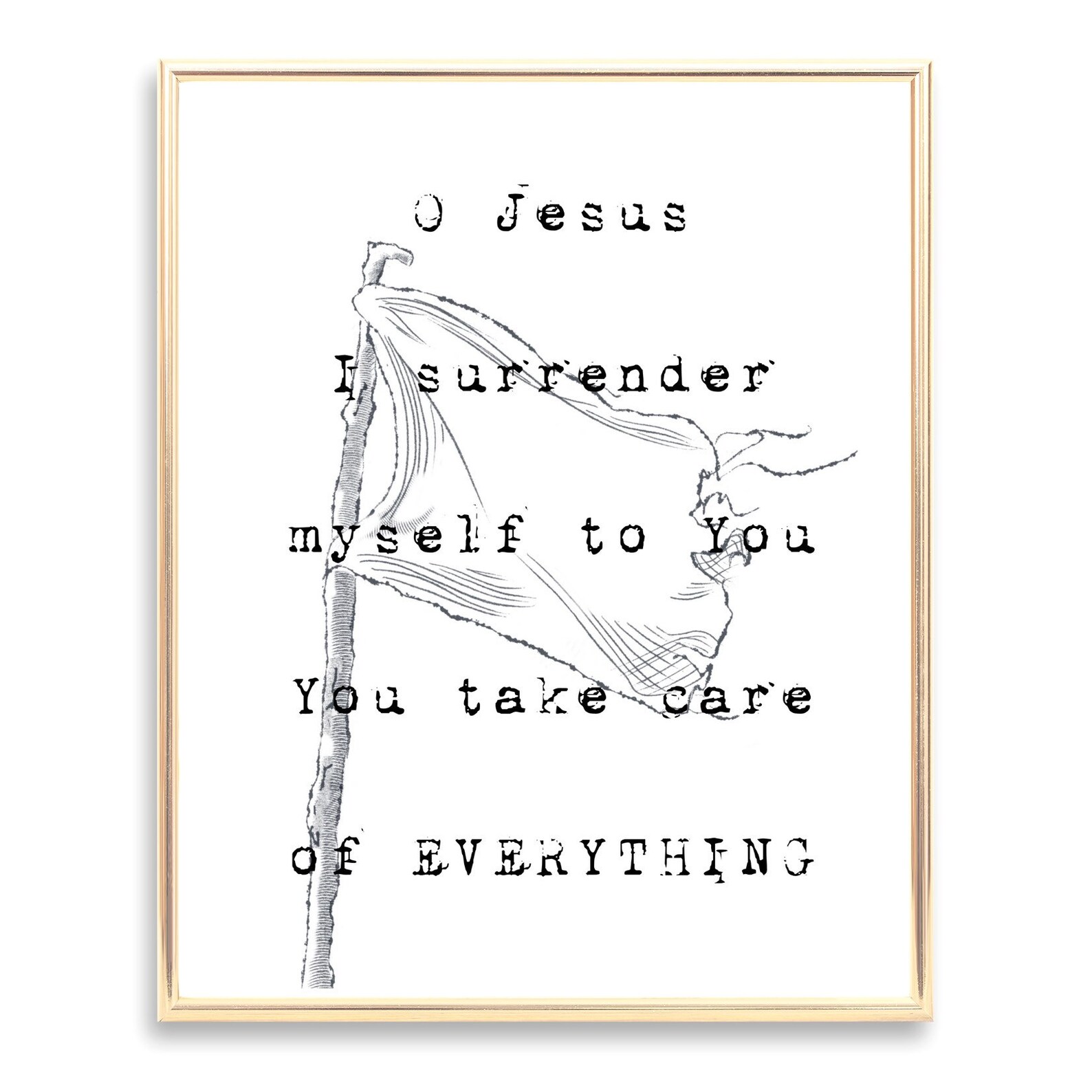 Surrender Novena Print | O Jesus, I Surrender Myself to You. You Take ...