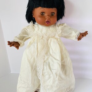 Eugene Doll vintage 1987 in Christening gown or nightgown 16”