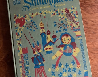 Vintage The SNOW QUEEN and Other Tales Translated by Marie Ponsot~Illustrations By Adrienne Segur~Golden Press NY Copyright 1961 Green Cover