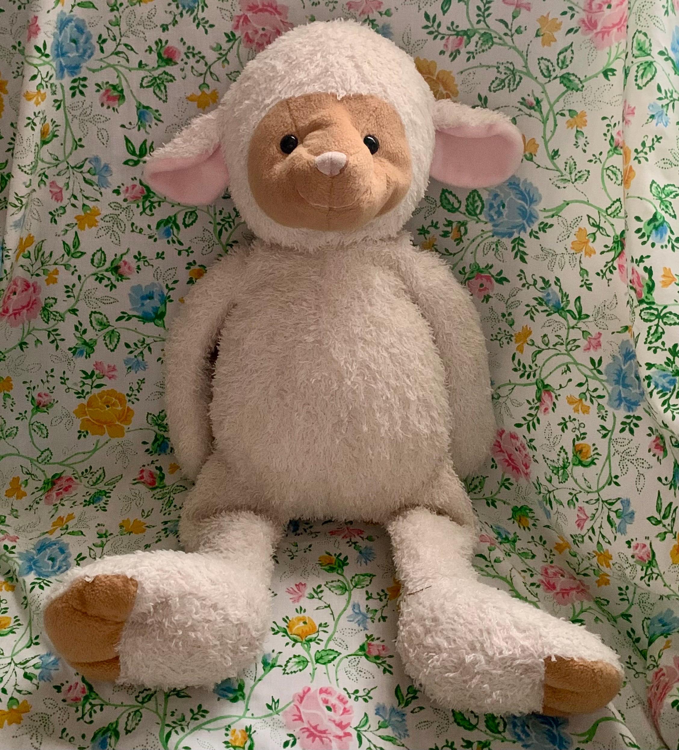Vintage Gund Lamb - Etsy