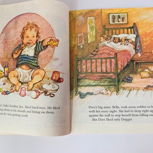 Dogger, vintage 90s softcover childrens book, written and illustrated by Shirley Hughes image 5