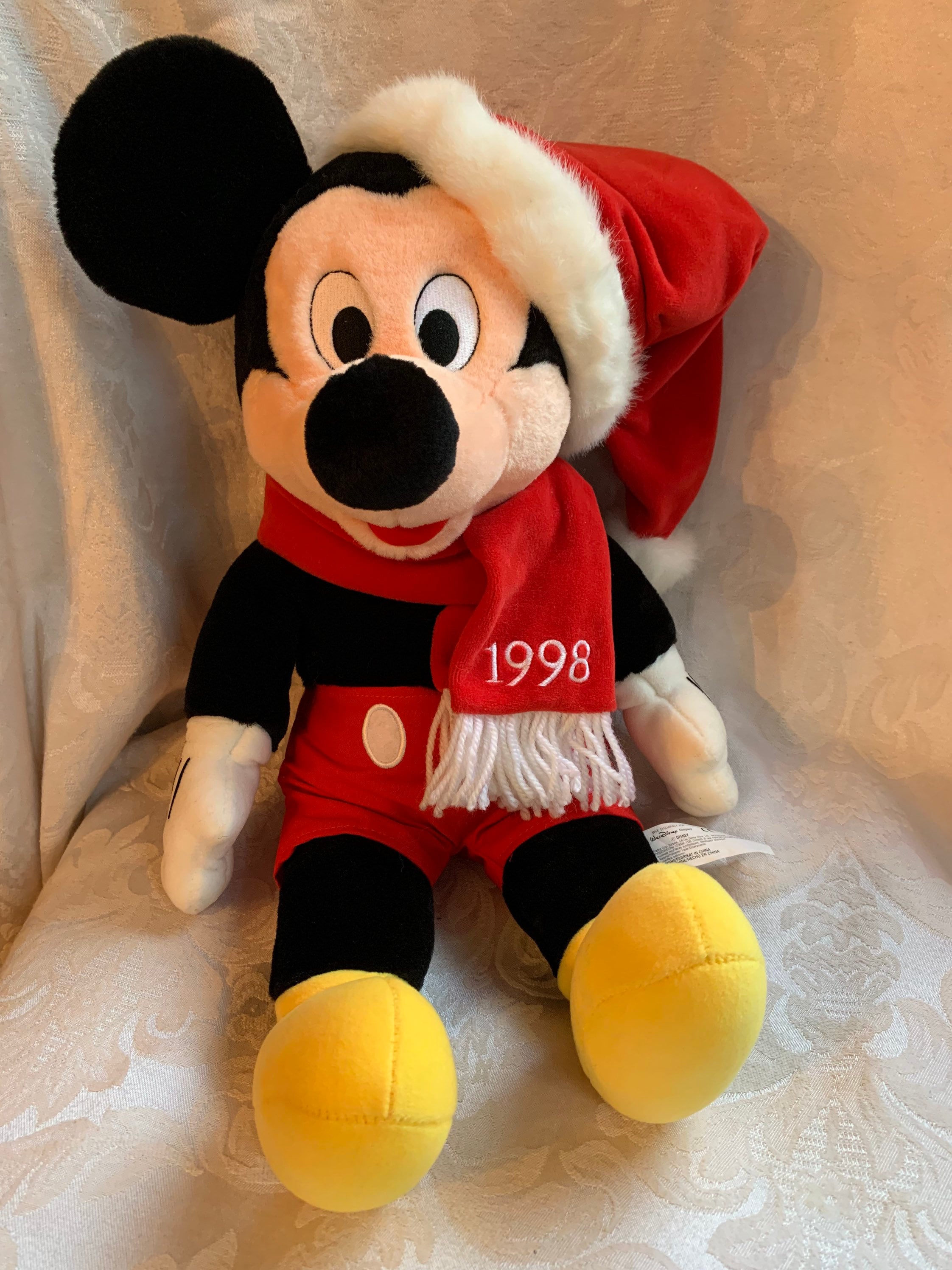 Mickey mouse christmas teddy outlet