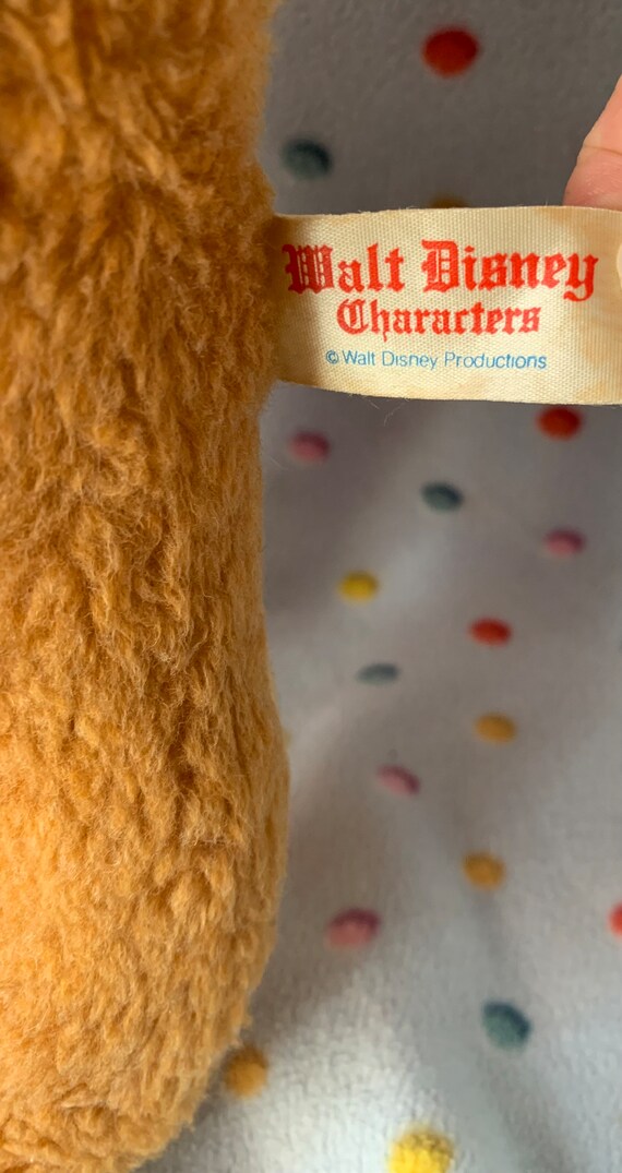 Vintage 60s Bambi Plush Walt Disney Productions California Stuffed