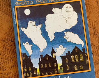 Vintage Ghosts! Ghostly Tales from Folklore Alvin Schwartz Scholastic 1993 SC