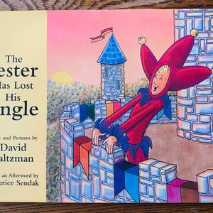Vintage The Jester Has Lost His Jingle David Saltzman illustrated by Maurice Sendak copyright 1995 First Edition