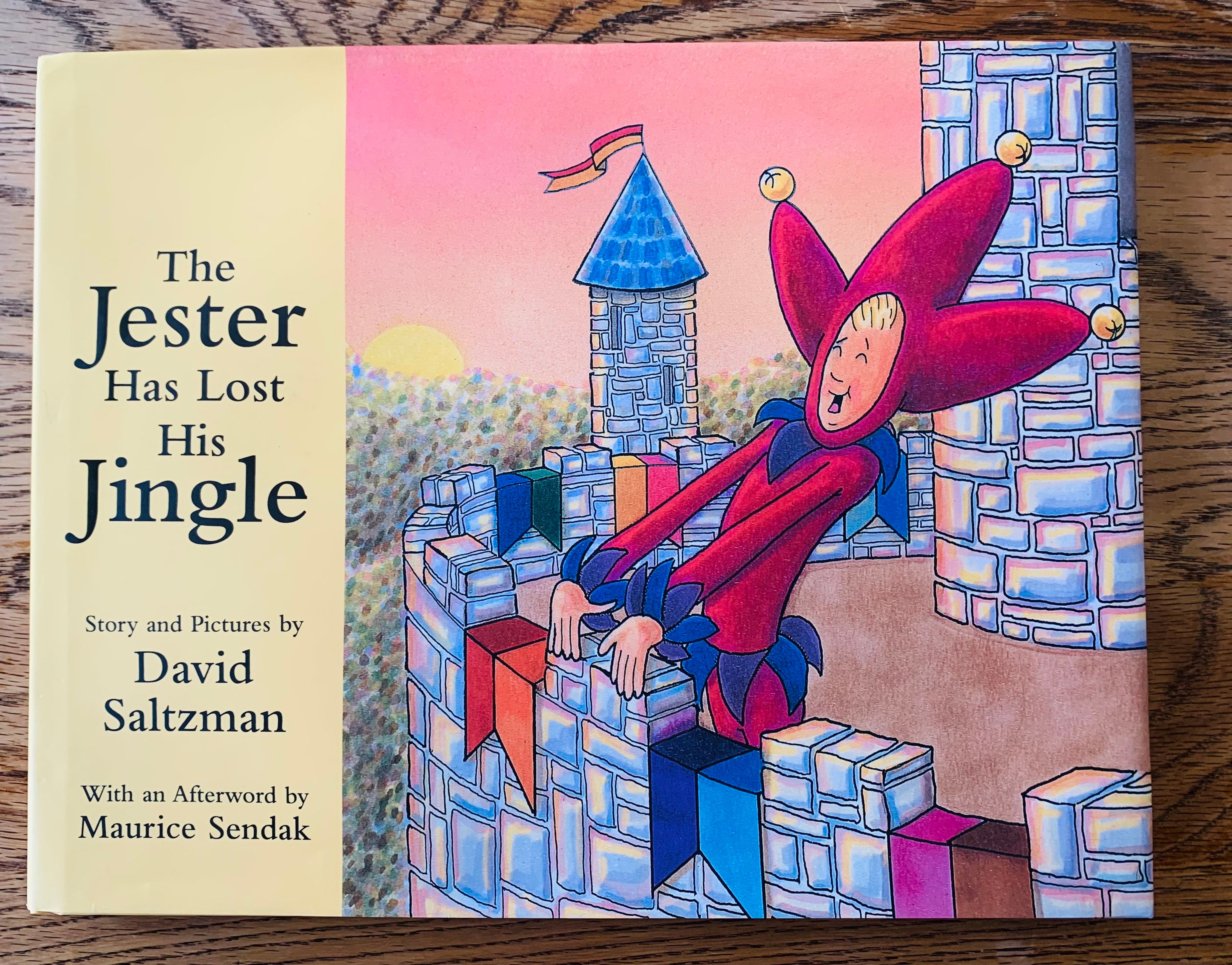 Vintage the Jester Has Lost His Jingle David Saltzman Illustrated