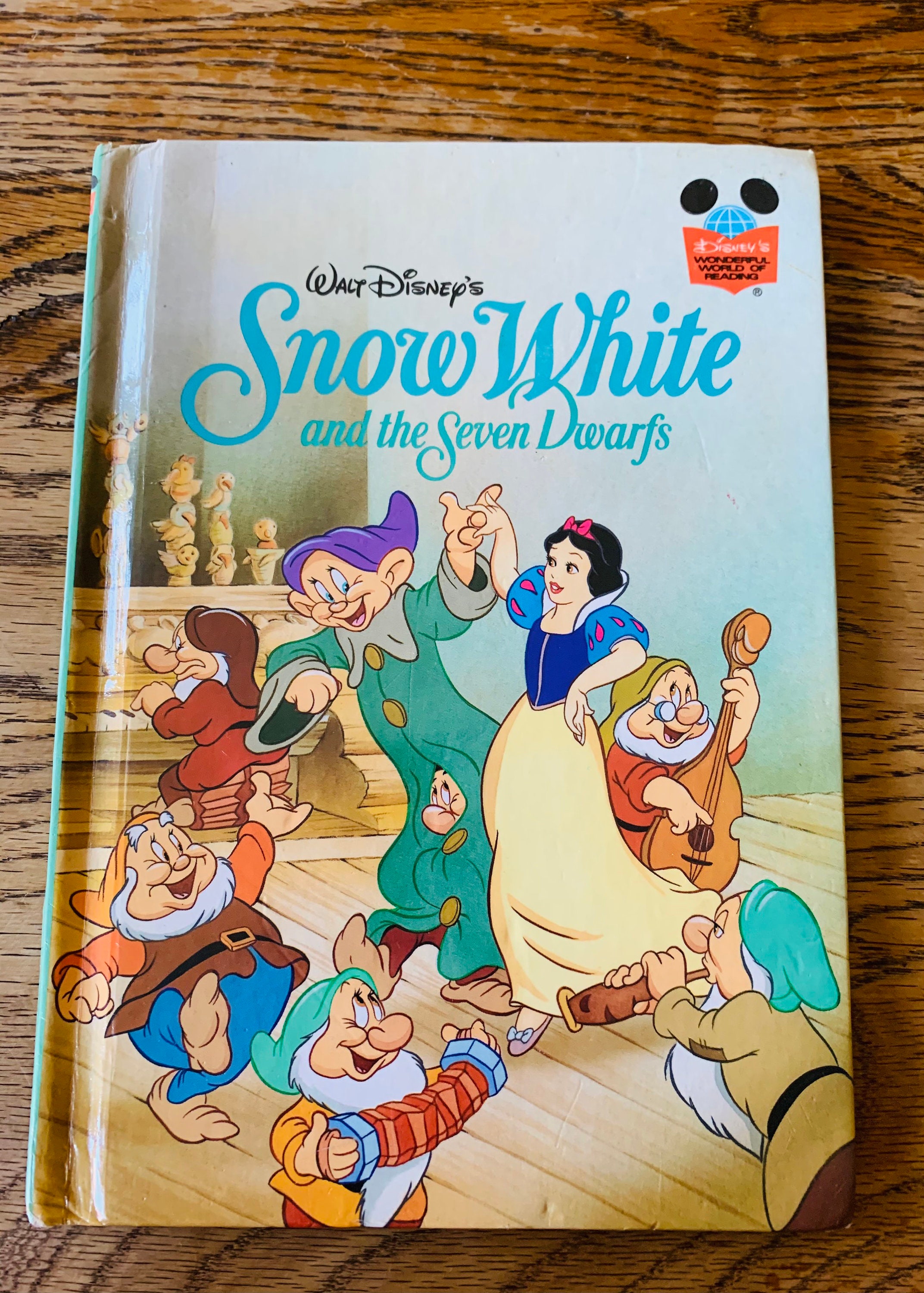 Vintage Walt Disney's Snow White and the Seven Dwarfs First