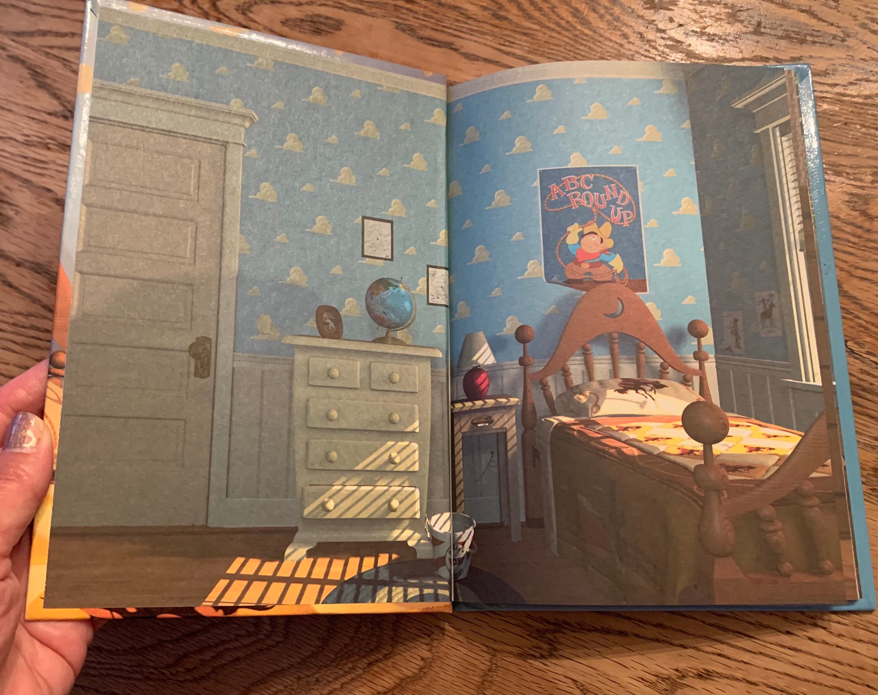 Disney's Toy Story Hardcover Book Grolier Books 1996 Disney