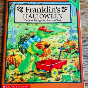 Vintage Franklin’s Halloween 90s Paulette Burgeois Brenda Clark First Scholastic Printing Softcover