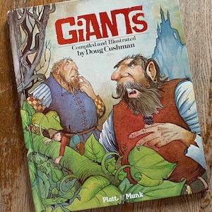 Giants Platt & Munk 80s Vintage Fairy Tale hardcover Nostalgia Fantasy
