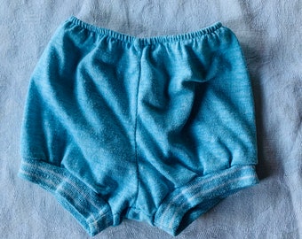 Health Tex Teal Blue Bloomers 9 months 70s