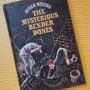 The Mysterious Bender Bones S Meyers 1970 Vintage Weekly Reader HC Doubleday