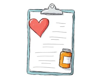 Prescription Health png| kids gift |Health poster| social media flyer| heart| planner stickers| transparent PNG| digital|instant download|