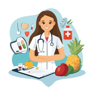 Gezondheids-png| Gezondheidsposter| reanimatie| hartslag |  |sociale media| plannerstickers| transparant png-bestand| digitaal|directe download | verpleegster| wetenschap|