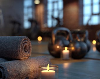 Candle Fitness health Background| gym background| coach back ground| photo overlays| backdrops| photography| health poster