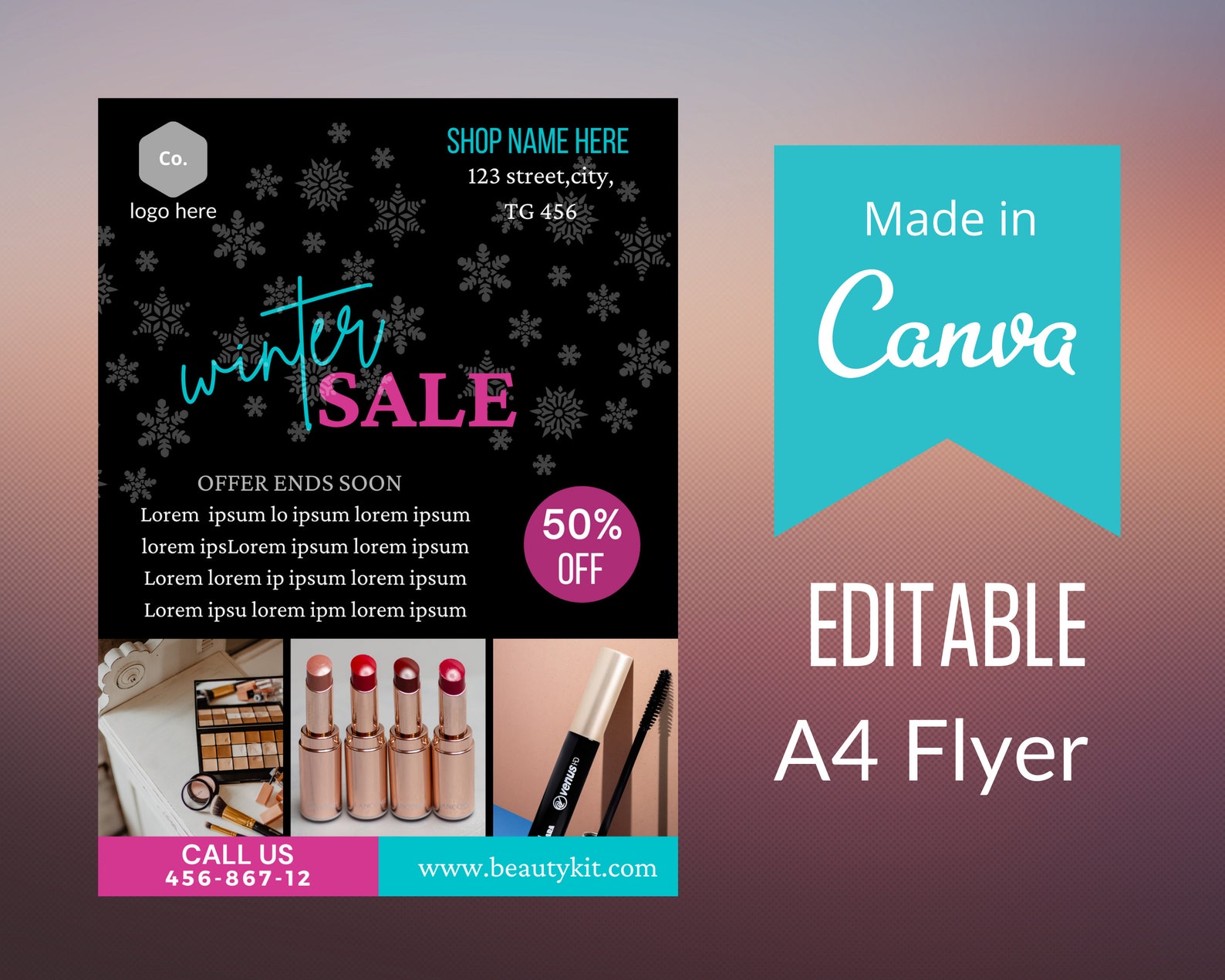 Etsy Flyer Template Etsy Flyer Template