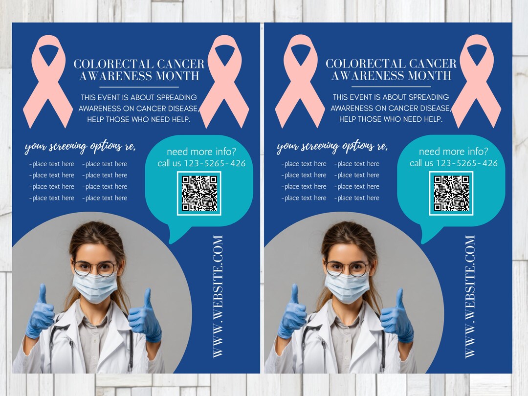 Pamplets Cancer Example Health Cancer FLYER CANVA| A4 Flyer Template |health Poster| Editable ...