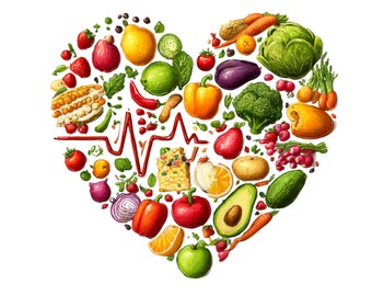 Nutrition Health png| kids gift |Health poster| social media flyer| heart| planner stickers| transparent PNG| digital|instant download|