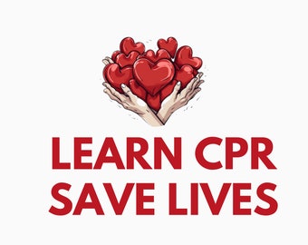 Cpr Health png| Health poster| social media flyer| planner stickers| transparent PNG| digital|instant downlioad