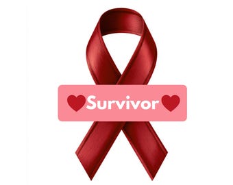 Survivor Health png| kids gift |Health poster| social media flyer| heart| planner stickers| transparent PNG| digital|instant download|