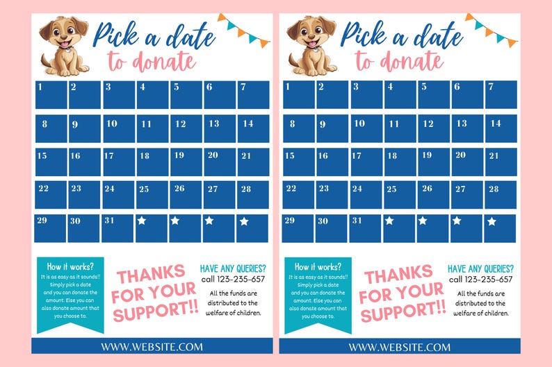 Pet Donation Flyer| Donation Flyer CANVA| Donation A4 Flyer Template