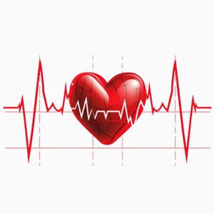 Gezondheids-png|Gezondheidsposter|hartslag |grafiek |sociale media| plannerstickers| transparant png-bestand| digitaal|directe download |verpleegkundige|wetenschap