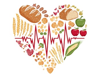 Nutrition Health png| kids gift |Health poster| social media flyer| heart| planner stickers| transparent PNG| digital|instant download|