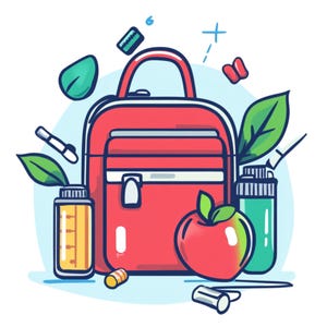 Schoolgezondheid, png| Gezondheidsposter| reanimatie| hartslag |  |sociale media| plannerstickers| transparant png-bestand| digitaal|directe download | verpleegster|