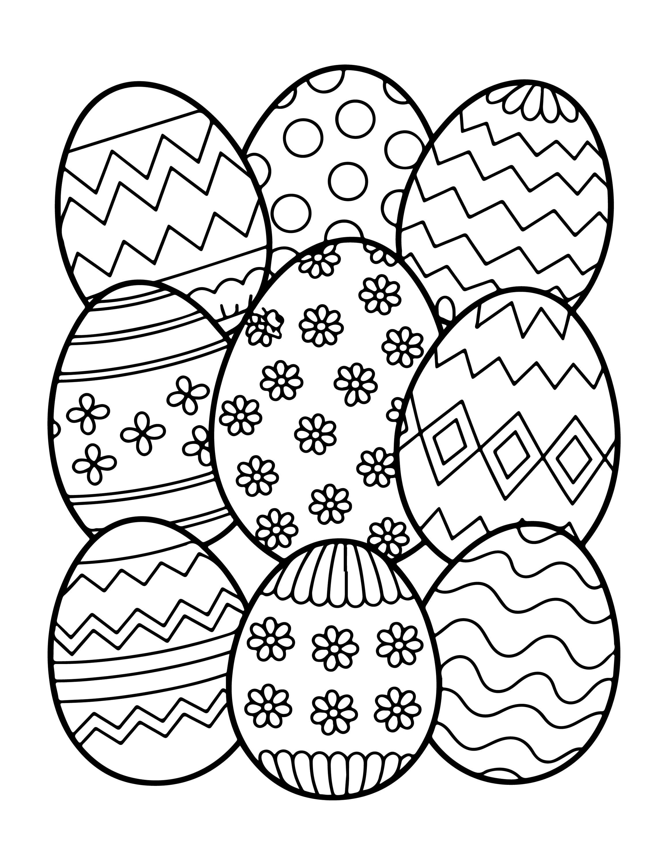 Easter Coloring Book for Kids - Digital - Etsy