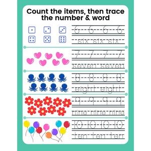 Preschool Busy Book: Early Learning Workbook for Toddlers image 7