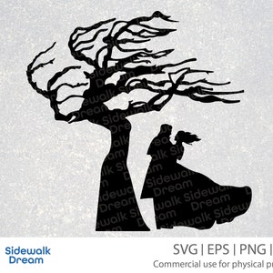 Wuthering Heights svg – Wuthering Heights silhouette svg – Wuthering Heights Heathcliff svg – Heathcliff svg – Heathcliff and Catherine svg