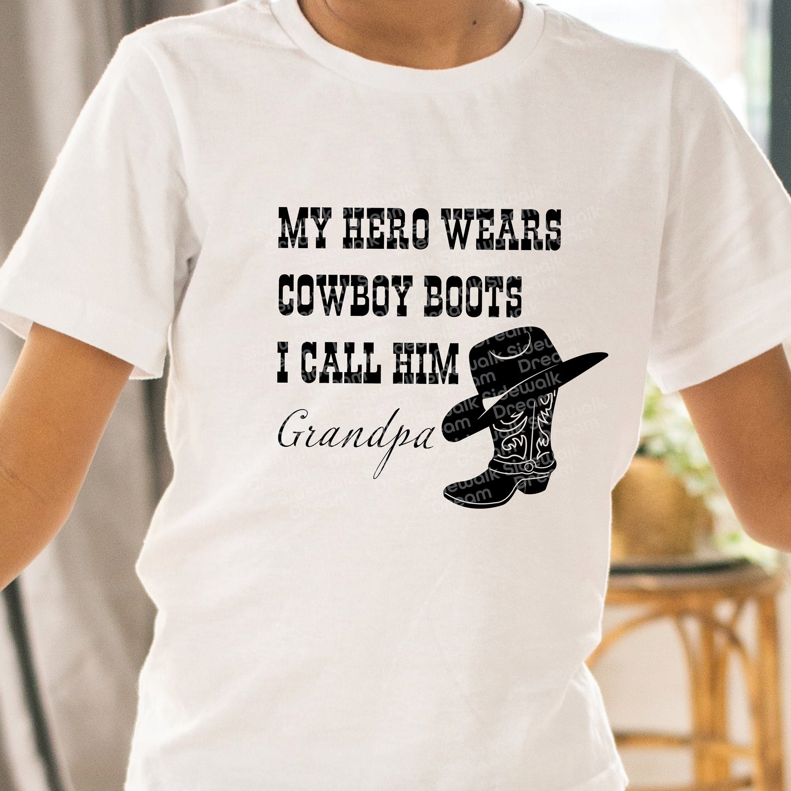 Cowboy Boot Svg Cowboy Grandpa Grandpa Quote Cowboy Etsy