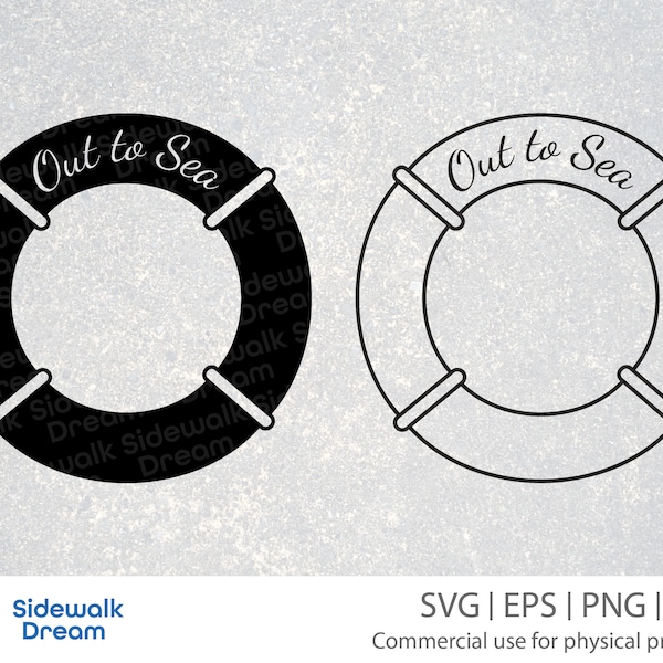 Buoy Bundle – Buoy svg – Out to Sea svg – Nautical Buoy svg – Swim Ring svg – Life Preserver svg – Out To Sea png – Buoy svg bundle